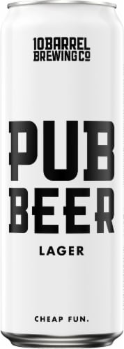 10 Barrel Brewing Co. Pub Beer Lager Perspective: left