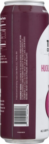 Tieton Cider Works Huckleberry Cider Perspective: left