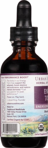 Urban Moonshine Energy Tonic Herbal Supplement Perspective: left