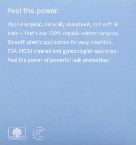 LOLA Regular Compact Tampons Perspective: left