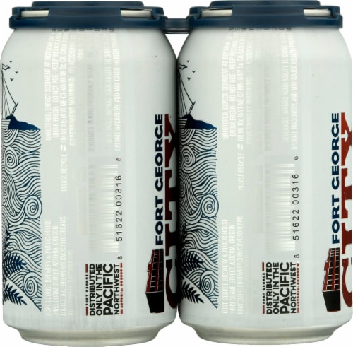 Fort George Brewery City Of Dreams Pale Ale Perspective: left