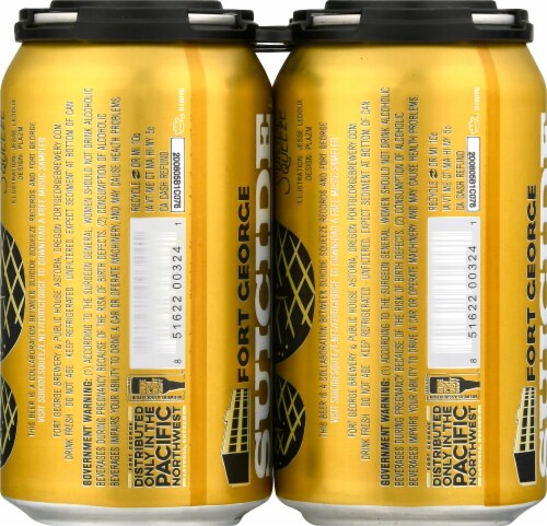 Fort George Suicide Squeeze India Pale Ale Perspective: left