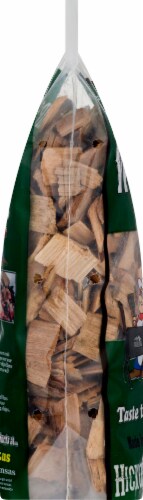 Papa's Hickory Smoking Wood Chips - Natural Perspective: left