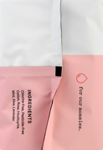 The Honey Pot Postpartum Herbal Infused Pads Perspective: left
