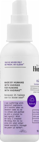 The Honey Pot Lavender Panty Spray Perspective: left