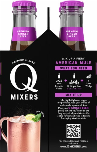 Q Mixers Ginger Beer Perspective: left