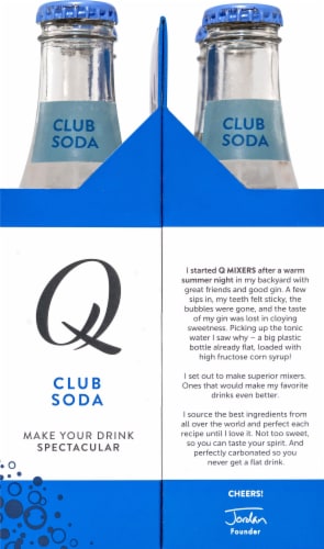 Q Spectacular Club Soda Perspective: left