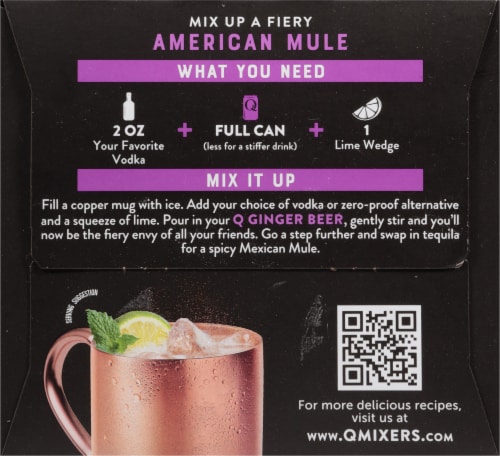 Q Mixers Ginger Beer Perspective: left