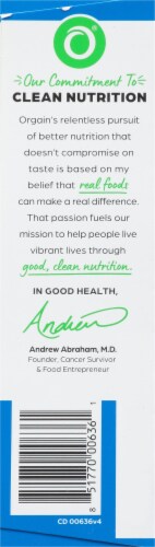 Orgain® Organic Chocolate Chip Cookie Dough Protein Snack Bars Perspective: left