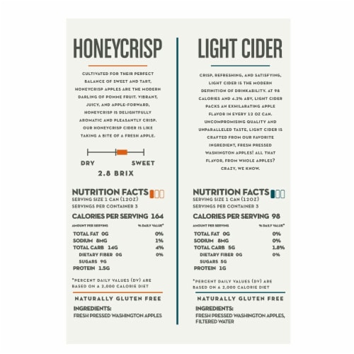 Seattle Cider Variety Party Pack Perspective: left