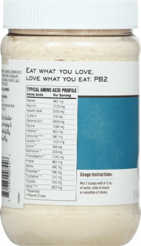 PB2 Performance Almond Protein with Vanilla Powder Perspective: left