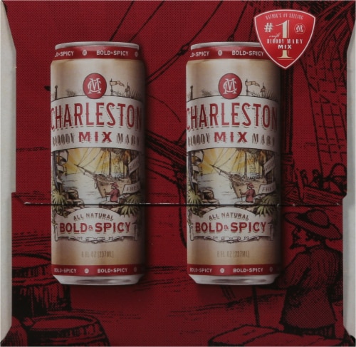 Charleston Mix Bold & Spicy Bloody Mary Mix Perspective: left
