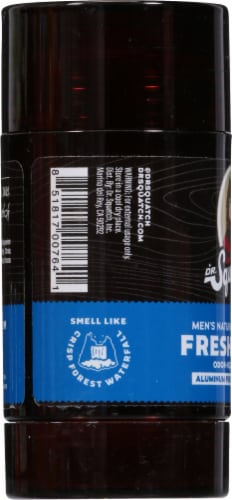 Dr. Squatch® Men's Natural Deodorant Stick Fresh Falls Perspective: left