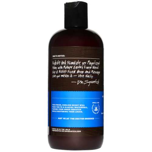 Dr. Squatch® Men's Natural Fresh Falls Conditioner Perspective: left