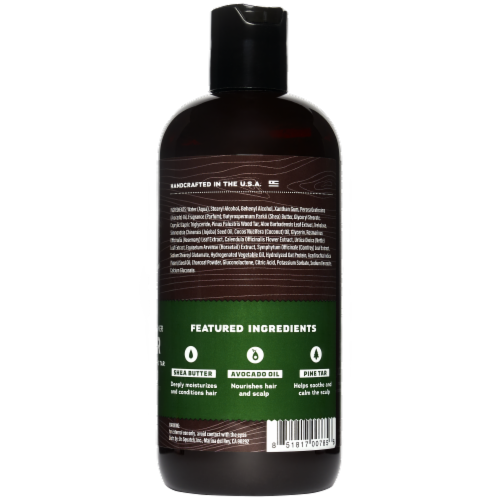 Dr. Squatch® Men's Natural Pine Tar Conditioner Perspective: left
