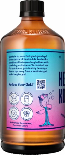 Health-Ade + Tone It Up Bubbly Rose Kombucha Perspective: left