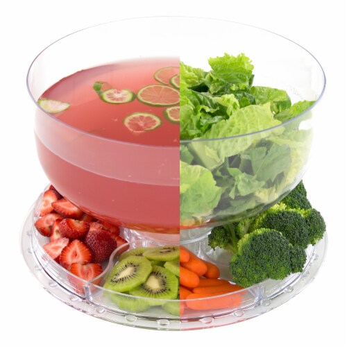 Fun Express Foam Ladder Serving Stand – Multi-Functional Party Decor For Serving Snacks Treats & Drinks – Durable Lightweight Easy To