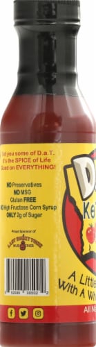 D.a.T Sauce Reduced Sugar & Sodium Tomato Ketchup Perspective: left