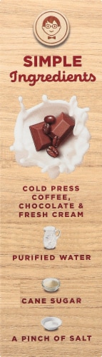 Jonny Pops Cold Pressed Choco Latte with Fresh Cream Pops Perspective: left