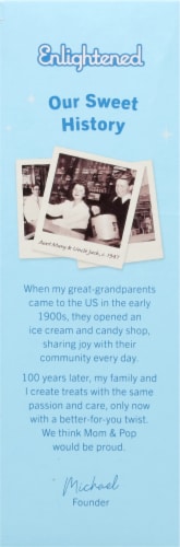 Enlightened® Sea Salt Caramel Ice Cream Bars Perspective: left