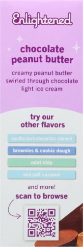 Enlightened Peanut Butter Swirl Ice Cream Bars Perspective: left