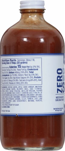Lillie's Q Zero Sugar Carolina Barbeque Sauce Perspective: left