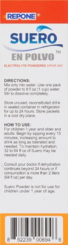 Repone® Suero En Polvo™ Mixed Fruit Electrolyte Powdered Drink Packets Perspective: left