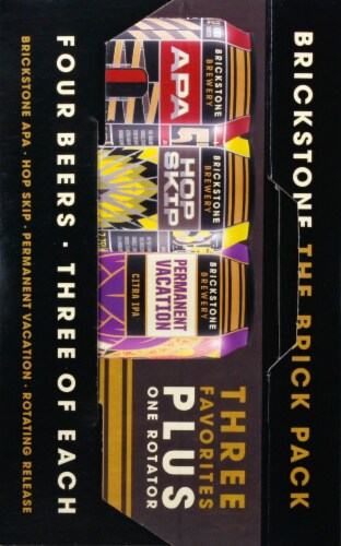 Brickstone Beer Variety Pack Perspective: left