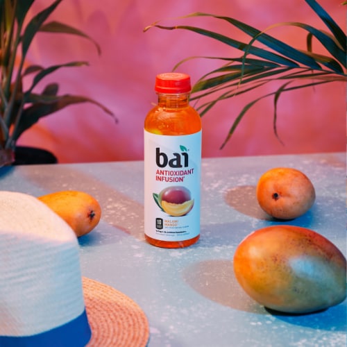 Bai® Antioxidant Infusion Malawi Mango Flavored Bottled Water Perspective: left
