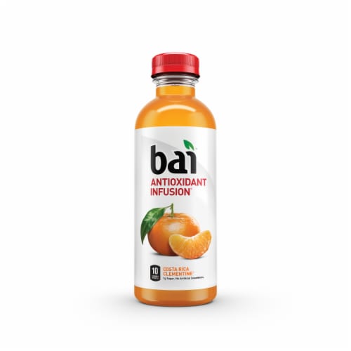 Bai® Antioxidant Infused Costa Rica Clementine Flavored Bottled Water Perspective: left