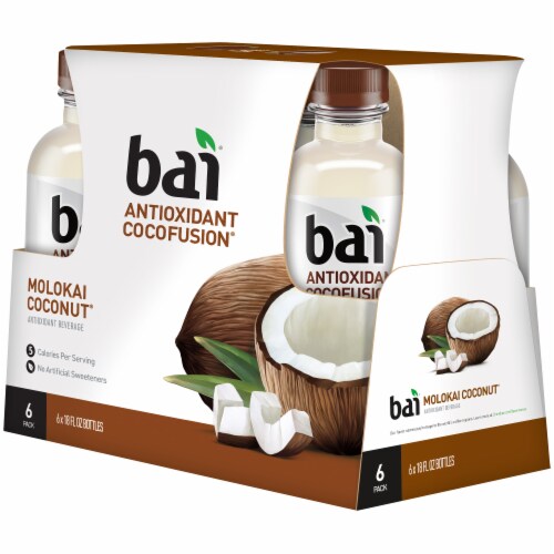 Bai® Antioxidant Infused Cocofusion Molokai Coconut Flavored Bottled Water Perspective: left