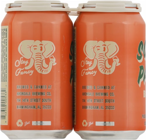 Avondale Brewing Sour Pash Passion Fruit Sour Ale Perspective: left