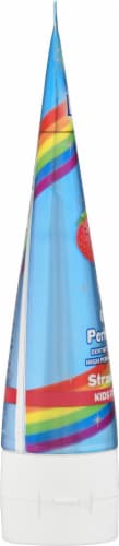 Lumineux Oral Essentials Kids Formula Oral Protection Strawberry Toothpaste Perspective: left
