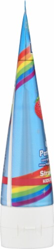 Lumineux Oral Essentials Kids Formula Oral Protection Strawberry Toothpaste Perspective: left