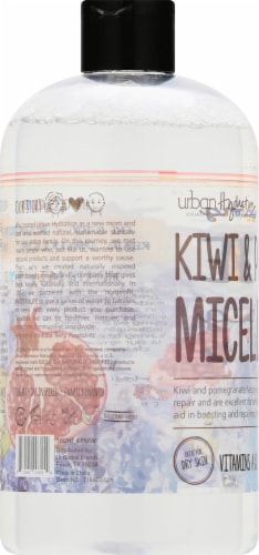 Urban Hydration Kiwi & Pomegranate Micellar Cleansing Water Perspective: left