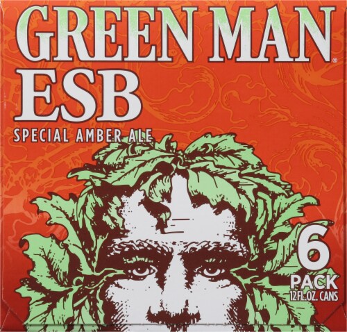 Green Man ESB Amber Ale Perspective: left