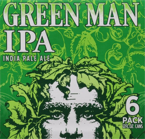Green Man IPA Beer Perspective: left