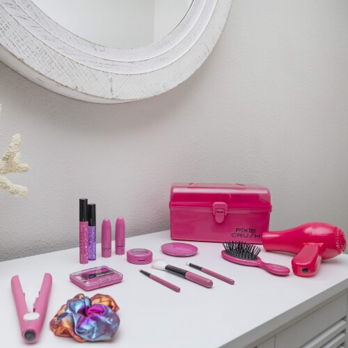 PixieCrush Kids Makeup & Hair Styling Kit, Ages 3-10