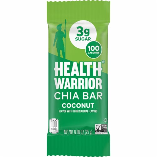 Health Warrior® Coconut Chia Bars Perspective: left