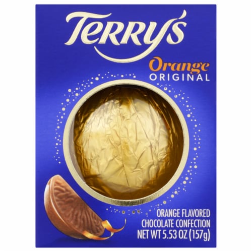 Terry's Holiday Original Chocolate Orange Perspective: left