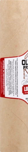 Olympic Provisions Loukanika Unsliced Salami Perspective: left