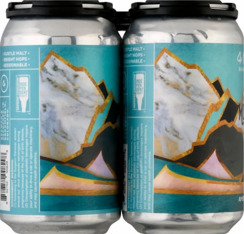 Four Noses Brewing Mountain Wave American Mosaic Ale Perspective: left