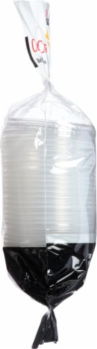 Jacent 2 Oz. Clear Plastic Condiment Cups with Lids (24-Pack) Pack of 6 Perspective: left