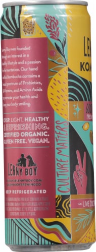 Lenny Boy Good Ol' Ginger Kombucha Perspective: left