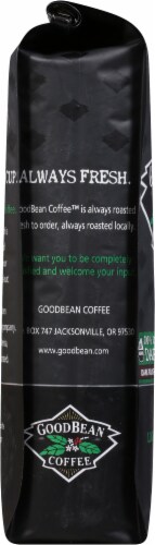 GoodBean Coffee 100% Organic Dark Mountain Dark Roast Ground Coffee Perspective: left