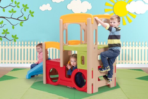 Simplay3 Adventure Climber Playset Perspective: left