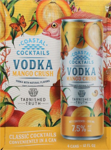 Coastal Cocktails Vodka Mango Crush Perspective: left