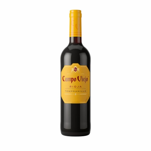 Campo Viejo Tempranillo Spanish Red Wine Perspective: left