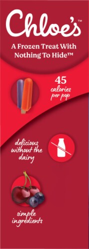 Chloe's Avengers Cherry & Grape Pops Perspective: left