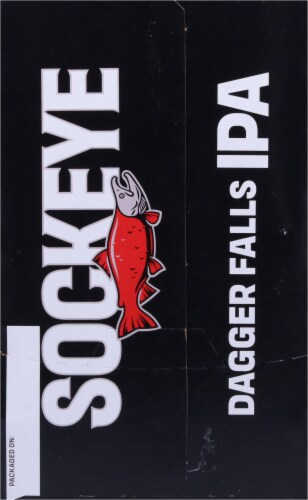 Sockeye Brewing Dagger Falls IPA Perspective: left